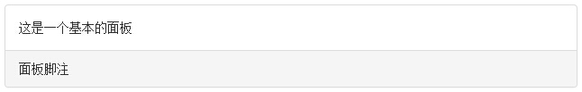 Bootstrap 面板（Panels）