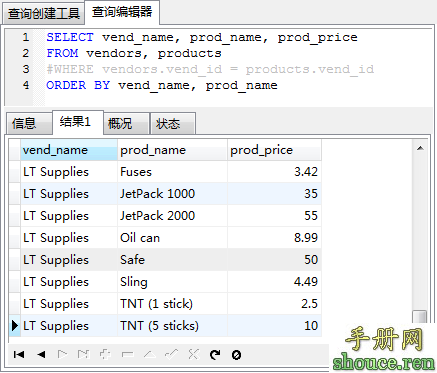 MySQL必知必会 三