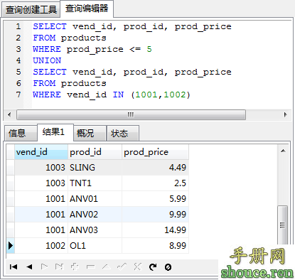 MySQL必知必会 三